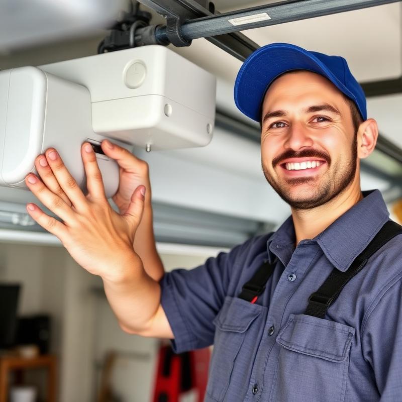 Westbrook Garage Doors professional technician in uniform ready to serve Connecticut homeowners